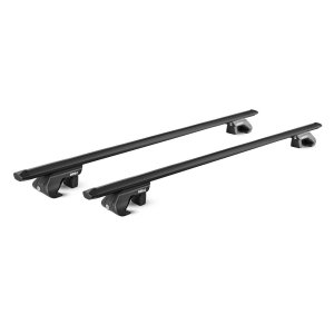 Land Rover Discovery Sport Roof Rack - Omac - Basic V1 Raised - Black - '15-'25
